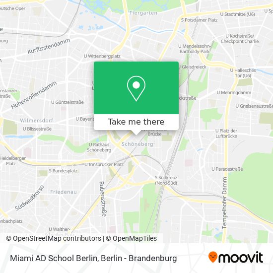 Miami AD School Berlin map