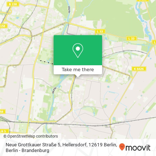Neue Grottkauer Straße 5, Hellersdorf, 12619 Berlin map