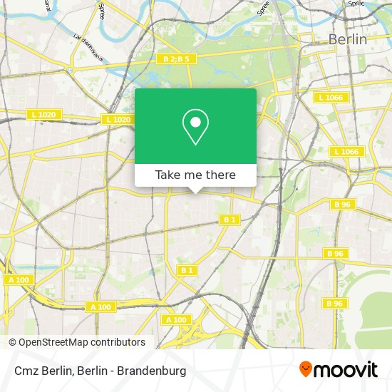 Cmz Berlin map