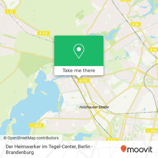 Der Heimwerker im Tegel-Center, Gorkistraße 11 map