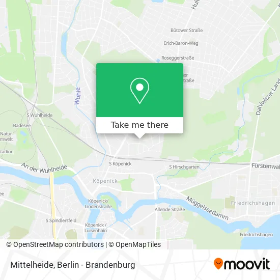 Карта Mittelheide