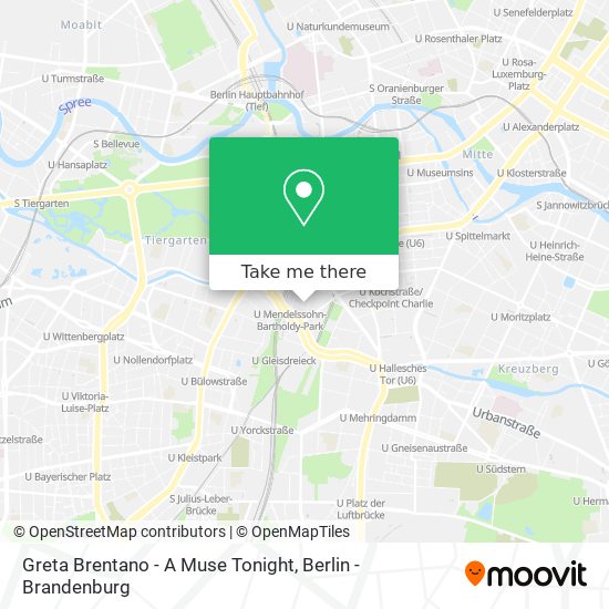 Greta Brentano - A Muse Tonight map