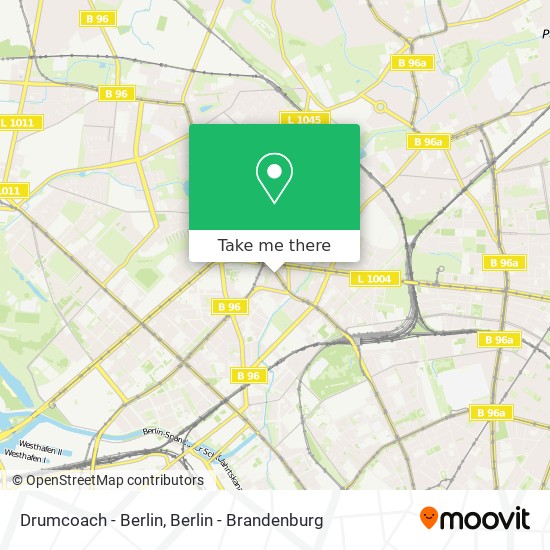 Drumcoach - Berlin map