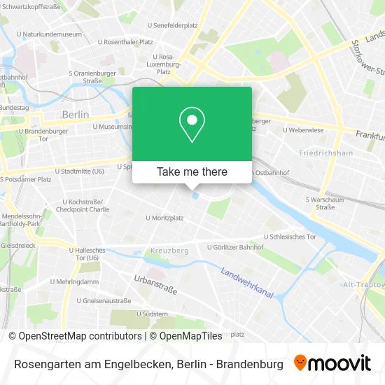Карта Rosengarten am Engelbecken