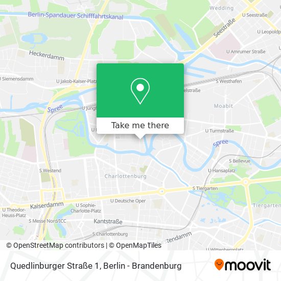 Quedlinburger Straße 1 map