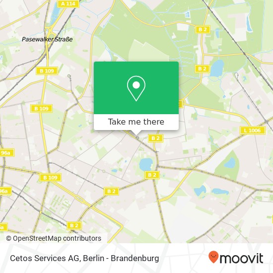 Cetos Services AG, Pasedagplatz map