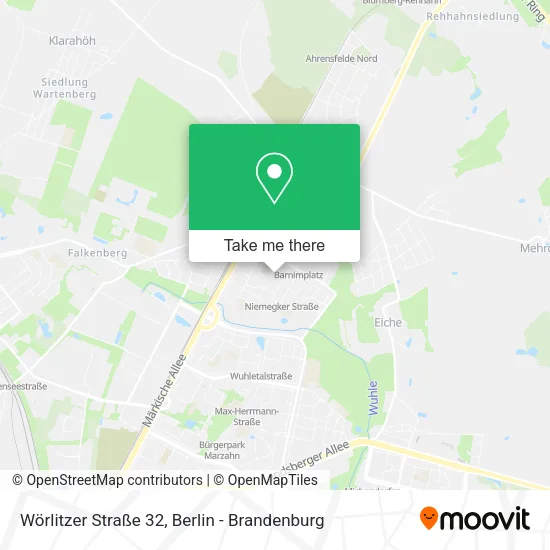 Карта Wörlitzer Straße 32