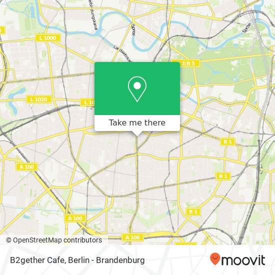 B2gether Cafe, Bundesallee 220 map