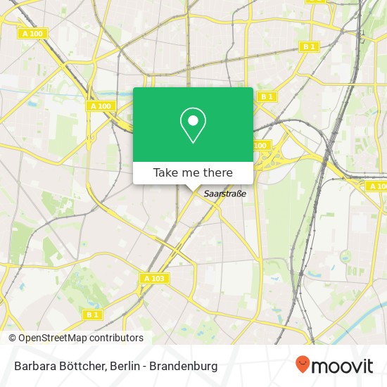 Карта Barbara Böttcher, Rheinstraße 19
