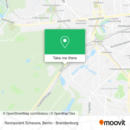 Карта Restaurant Scheune