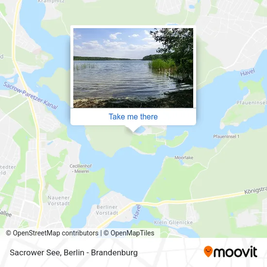 Карта Sacrower See