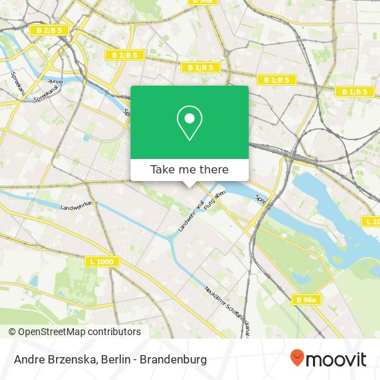 Карта Andre Brzenska, Cuvrystraße 17