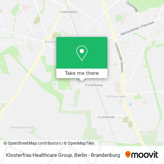 Klosterfrau Healthcare Group map