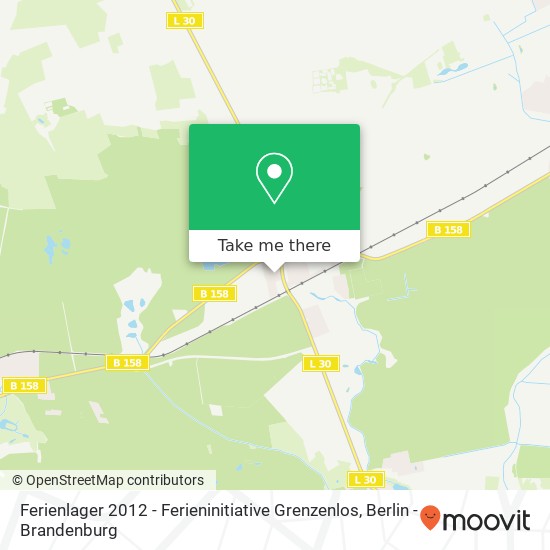 Карта Ferienlager 2012 - Ferieninitiative Grenzenlos