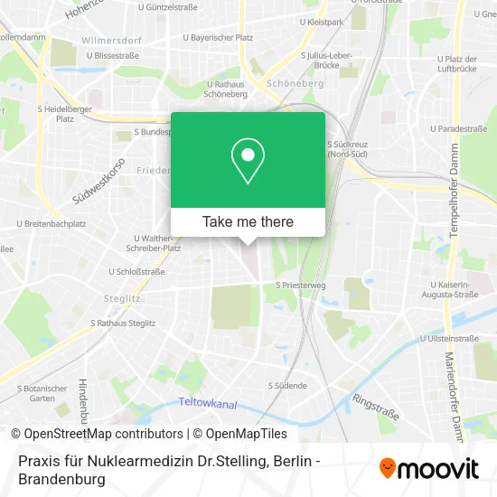 Карта Praxis für Nuklearmedizin Dr.Stelling