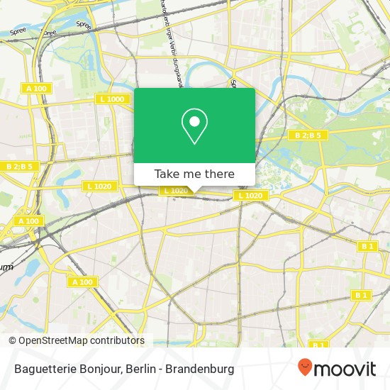 Baguetterie Bonjour, Bleibtreustraße 50 map