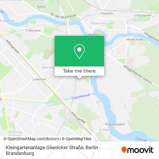 Kleingartenanlage Glienicker Straße map