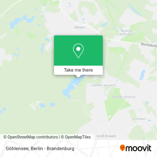 Göhlensee map