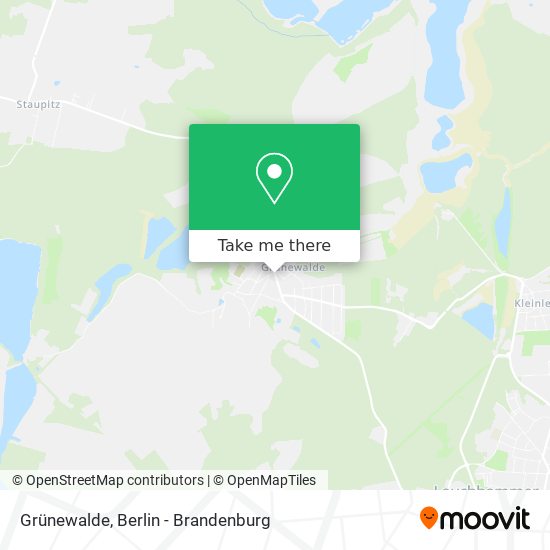 Grünewalde map