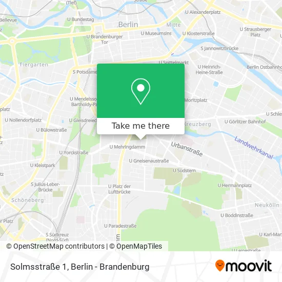 Solmsstraße 1 map