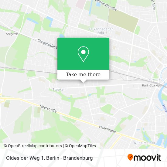 Oldesloer Weg 1 map