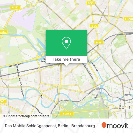 Карта Das Mobile Schloßgespenst, Havelberger Straße 16A
