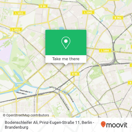 Bodenschleifer Ali, Prinz-Eugen-Straße 11 map