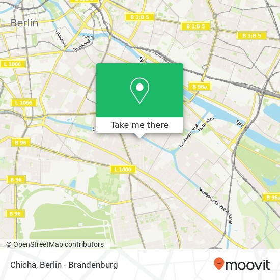 Карта Chicha, Friedelstraße 34