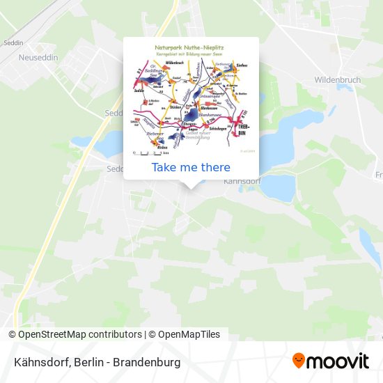 Kähnsdorf map