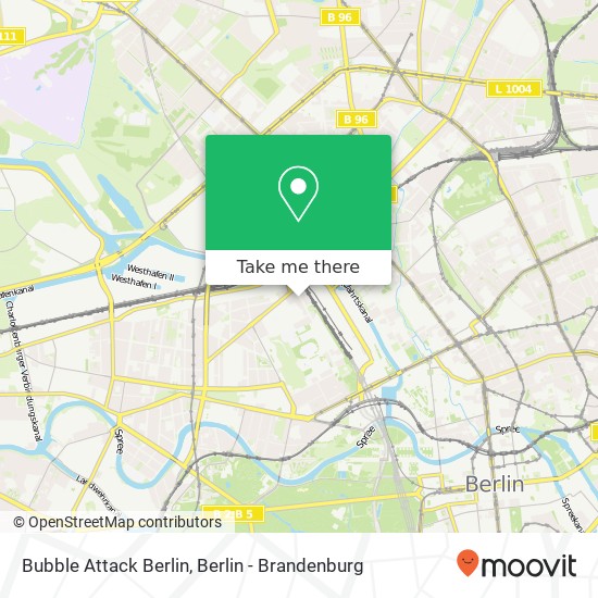 Bubble Attack Berlin, Lehrter Straße 49 map