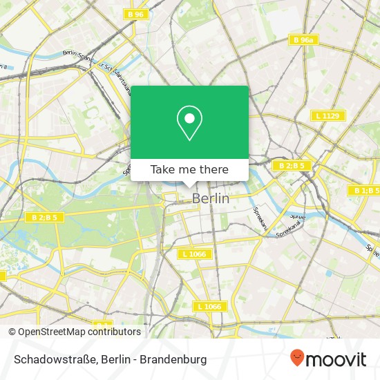 Schadowstraße, Mitte, 10117 Berlin map
