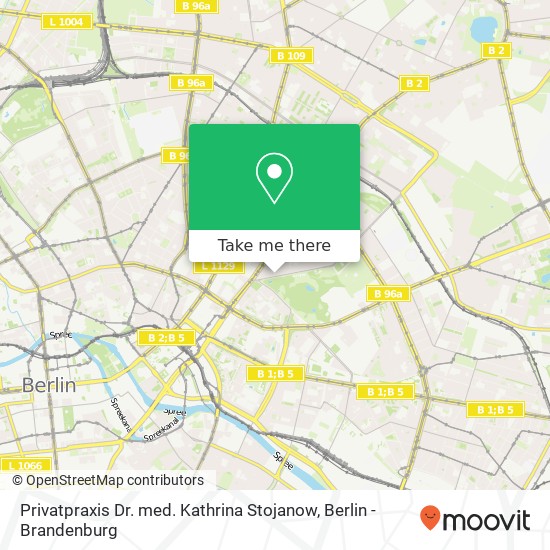 Privatpraxis Dr. med. Kathrina Stojanow, Am Friedrichshain 26 map