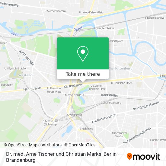 Dr. med. Arne Tischer und Christian Marks map
