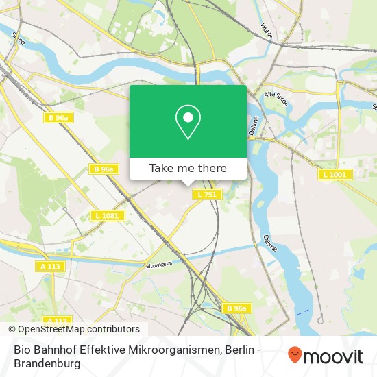 Bio Bahnhof Effektive Mikroorganismen, Wassermannstraße 111 map
