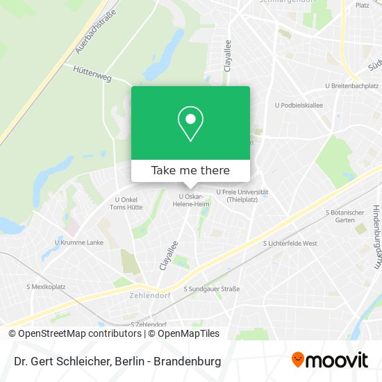 Dr. Gert Schleicher map