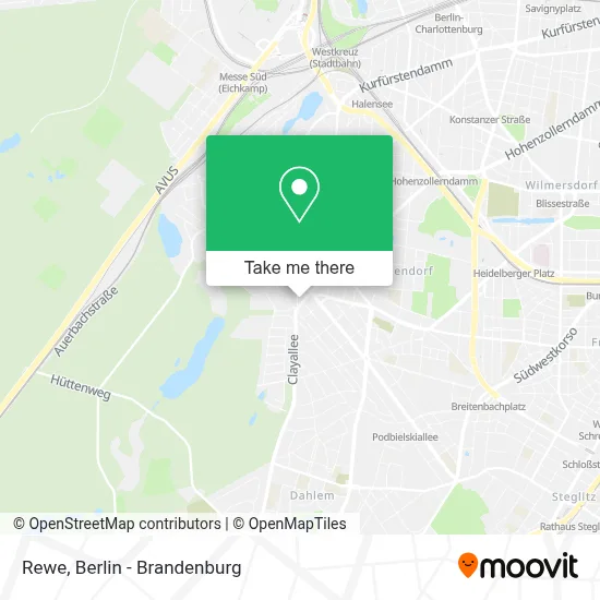 Rewe map