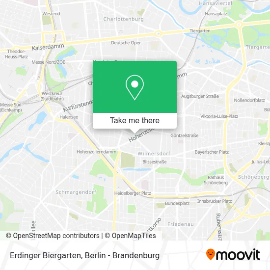 Erdinger Biergarten map