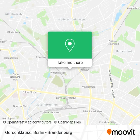 Görschklause map