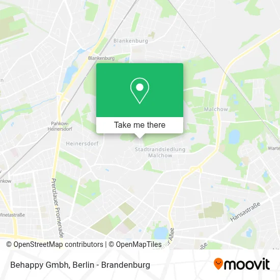 Behappy Gmbh map