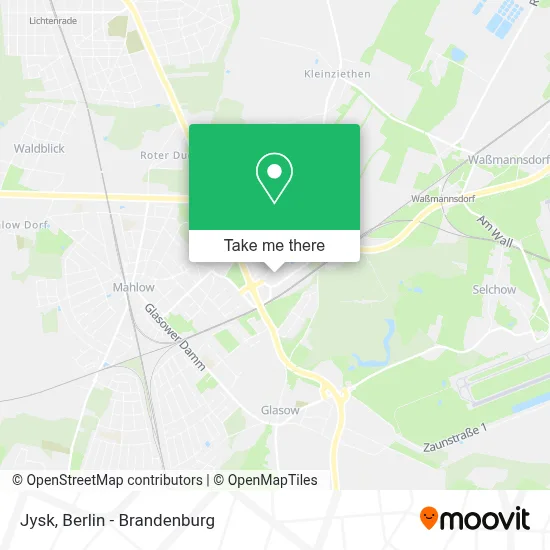 Jysk map