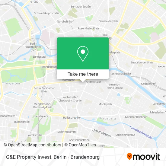 G&E Property Invest map