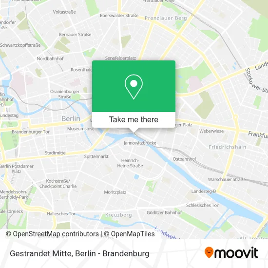 Gestrandet Mitte map