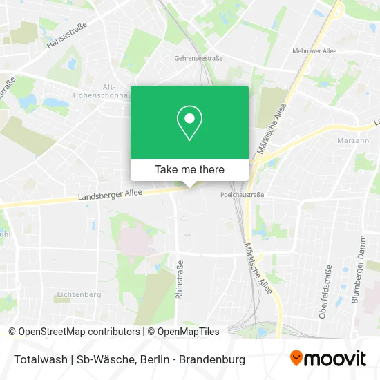 Totalwash | Sb-Wäsche map
