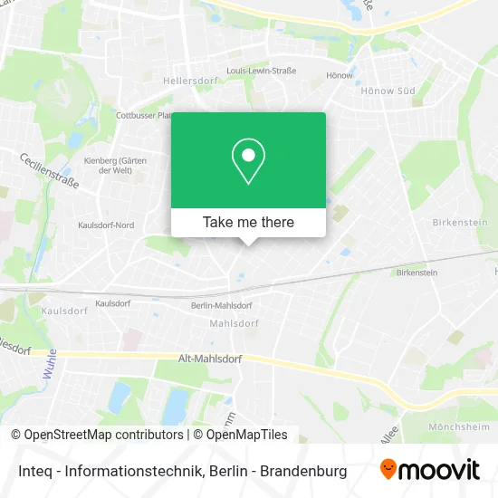 Inteq - Informationstechnik map