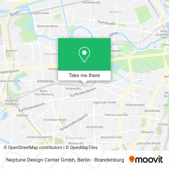 Neptune Design Center Gmbh map