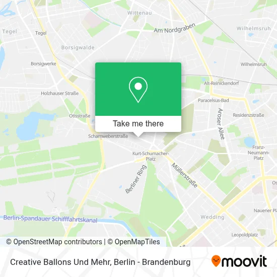 Creative Ballons Und Mehr map