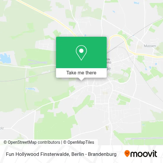 Fun Hollywood Finsterwalde map