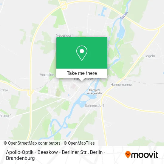 Apollo-Optik - Beeskow - Berliner Str. map