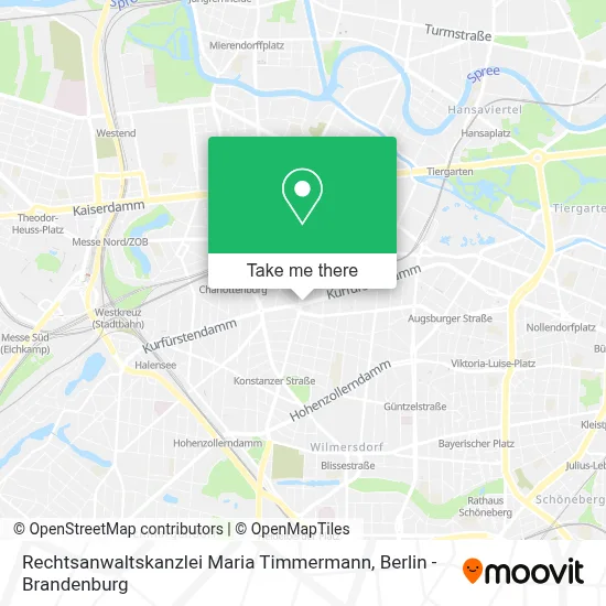 Rechtsanwaltskanzlei Maria Timmermann map