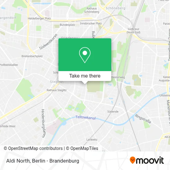 Aldi Nord map